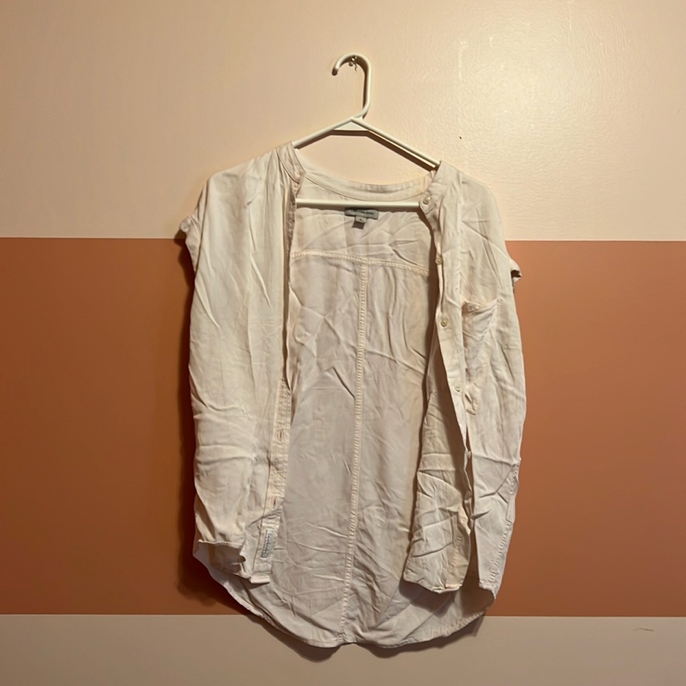 Cream Colored Calvin Klein Women’s Blouse
